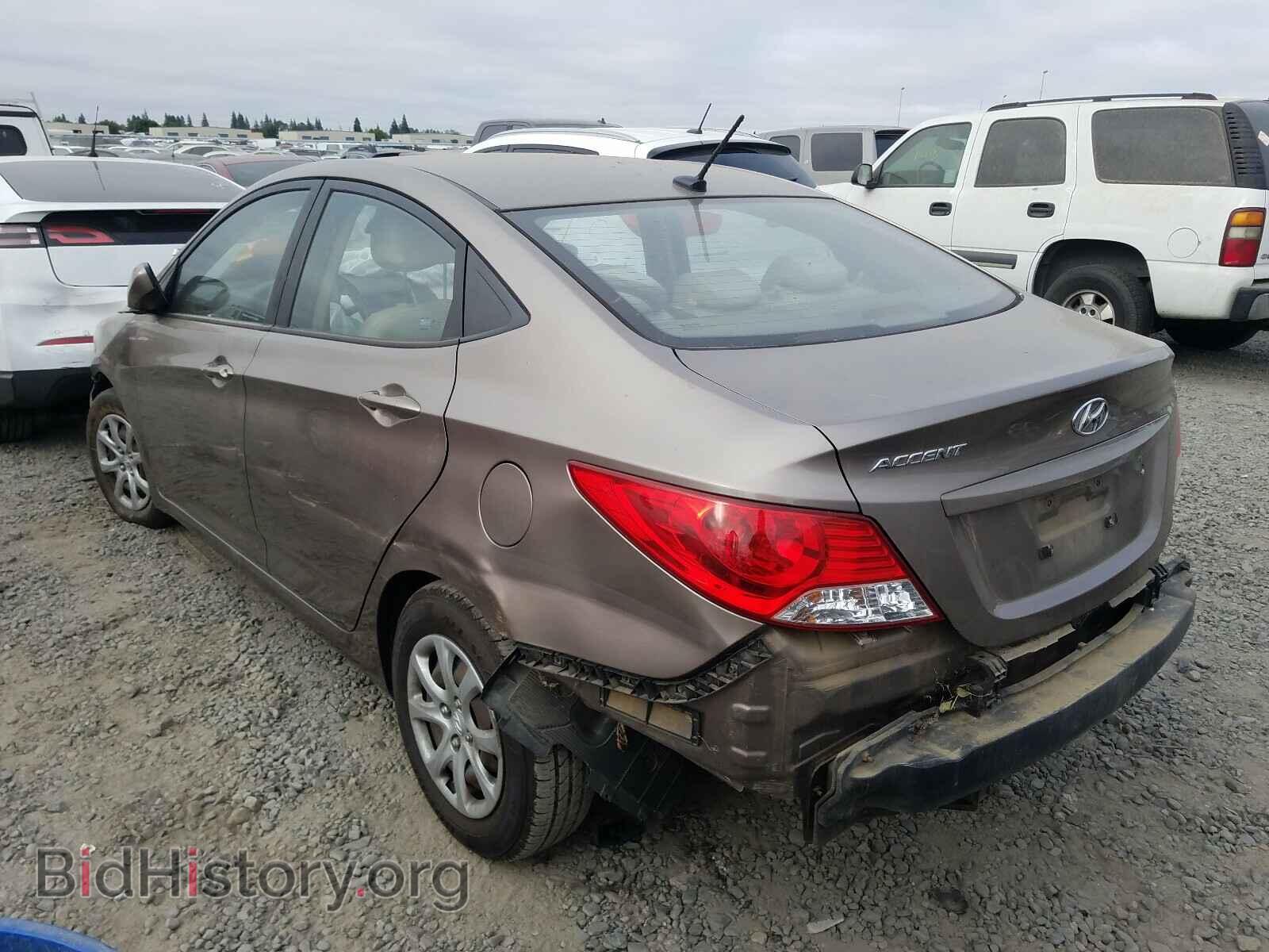2012 HYUNDAI ACCENT - VIN: KMHCT4AE5CU163970 - Фото 3