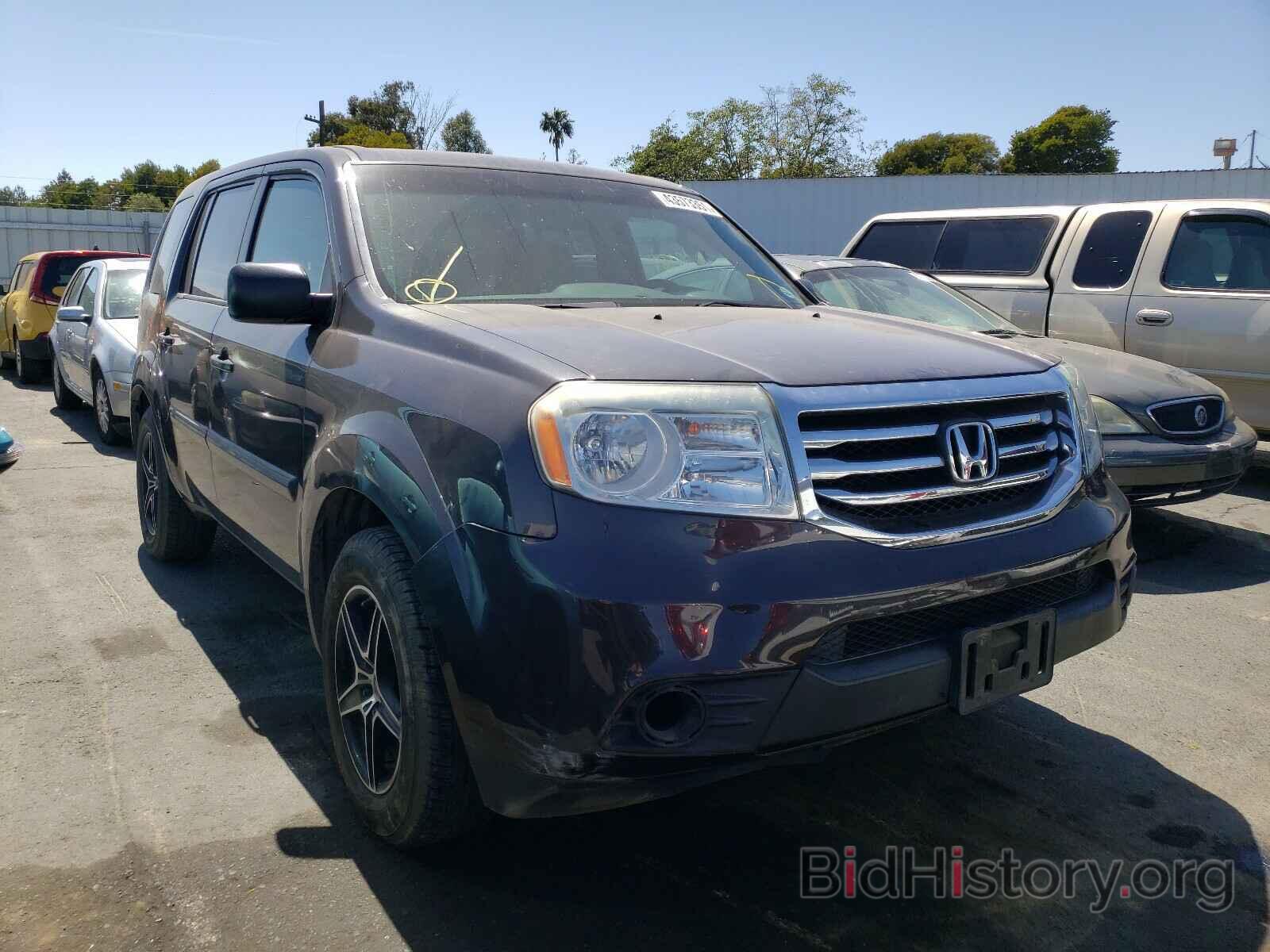 Photo 5FNYF4H28EB012016 - HONDA PILOT 2014