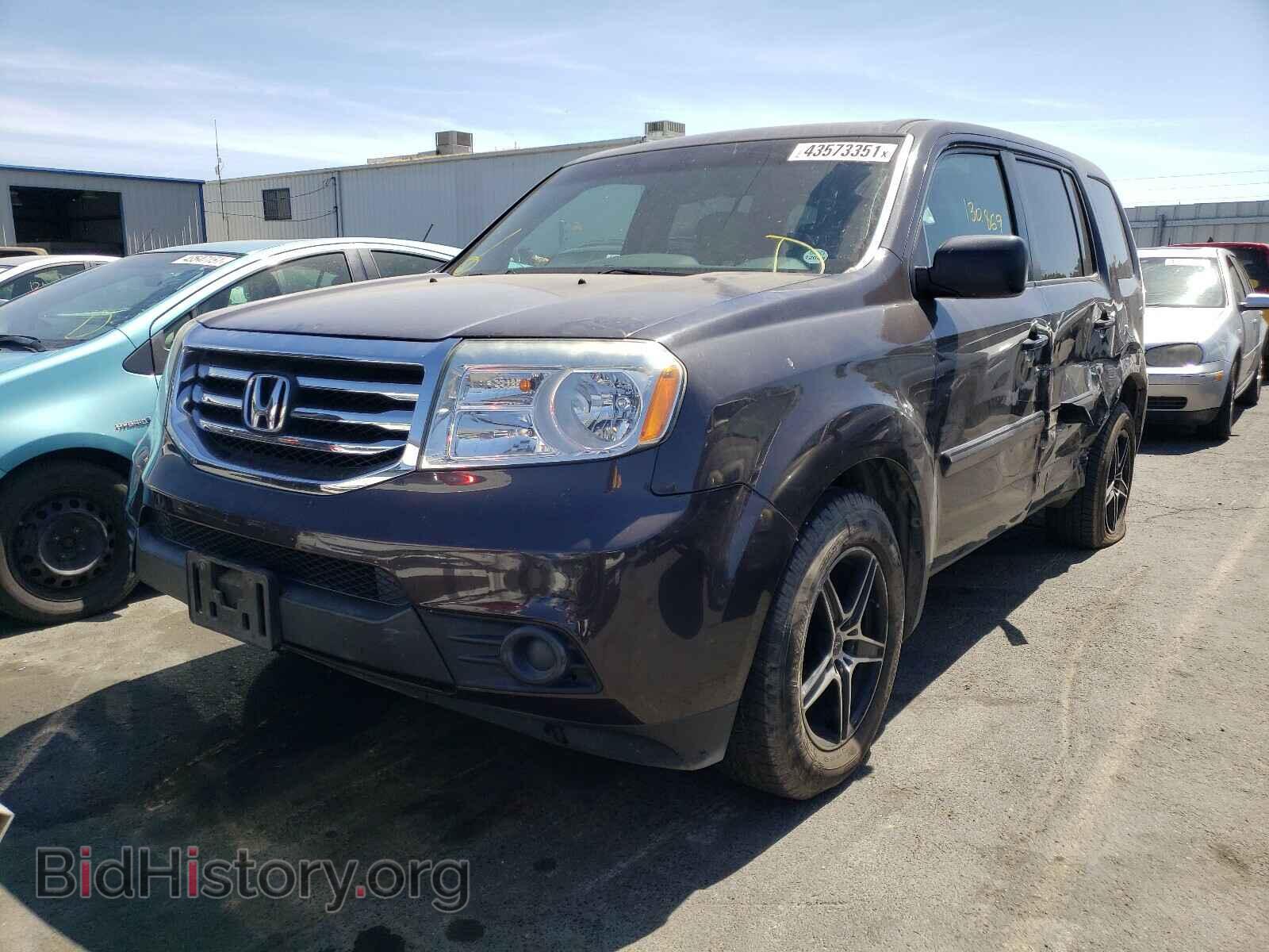 2014 HONDA PILOT - VIN: 5FNYF4H28EB012016 - Фото 2