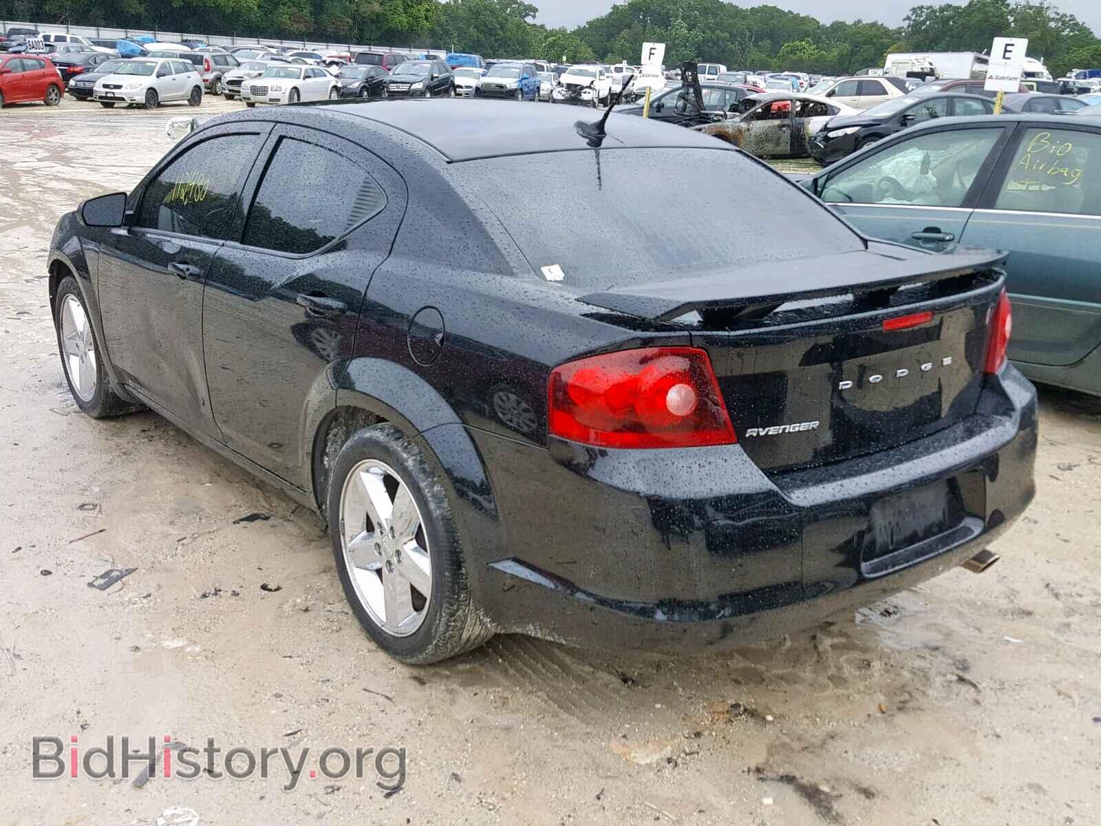 2014 DODGE AVENGER - VIN: 1C3CDZABXEN222114 - Фото 3