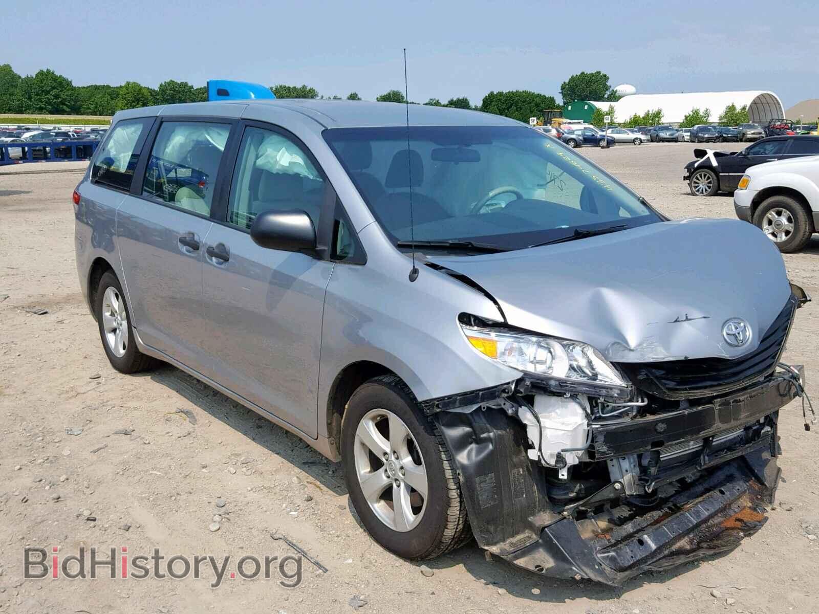 Фотография 5TDZK3DC9ES431870 - TOYOTA SIENNA 2014