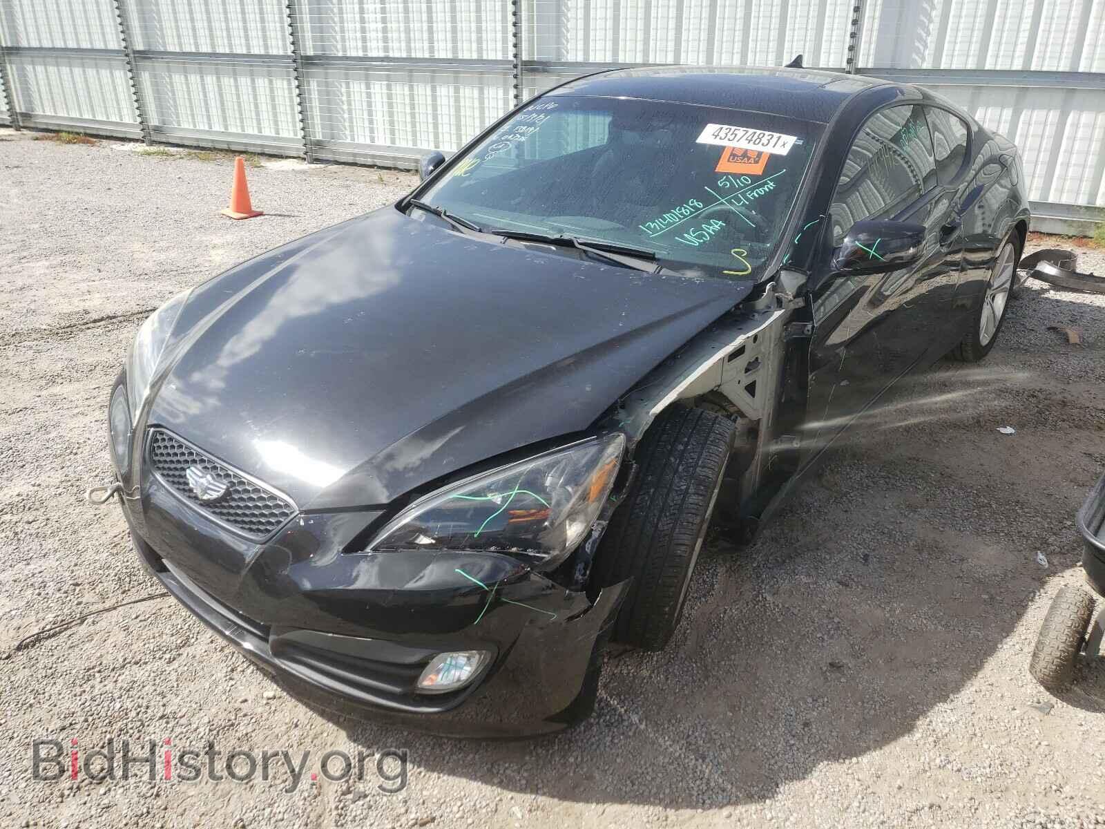 2011 HYUNDAI GENESIS - VIN: KMHHT6KDXBU063336 - Фото 2