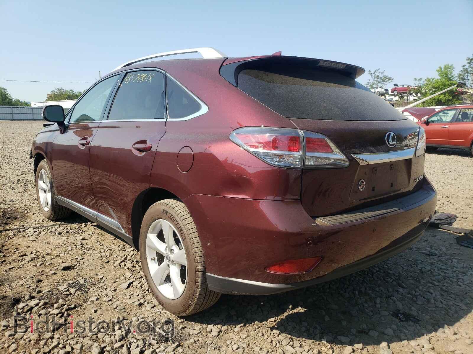 2015 LEXUS RX350 - VIN: 2T2BK1BA2FC321563 - Фото 3