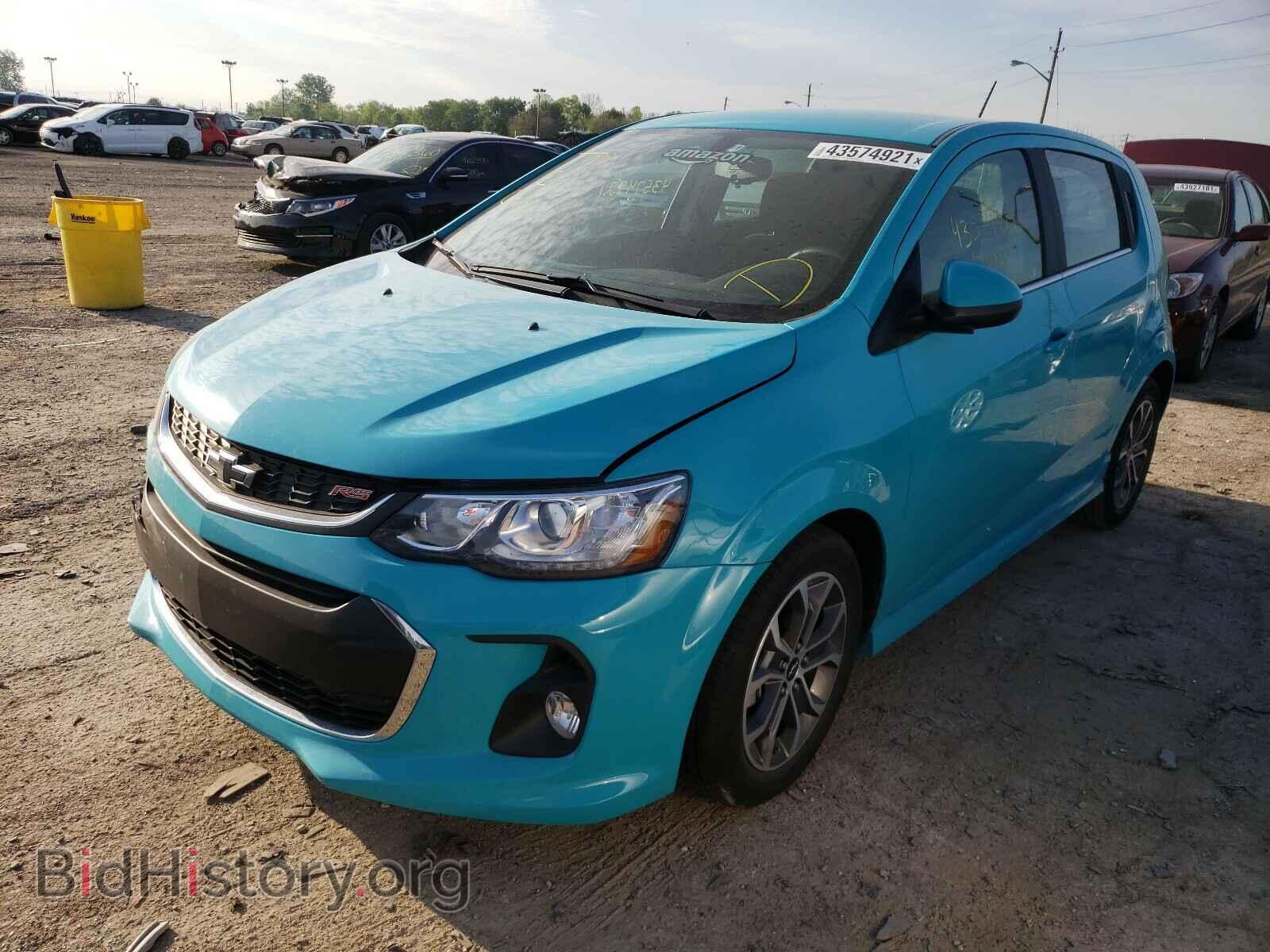 2020 CHEVROLET SONIC - VIN: 1G1JD6SB2L4136422 - Фото 2