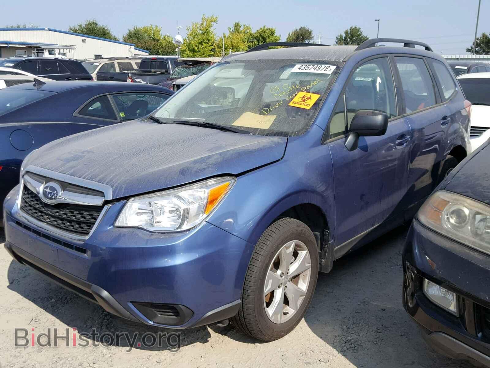2016 SUBARU FORESTER - VIN: JF2SJABC5GH434723 - Фото 2