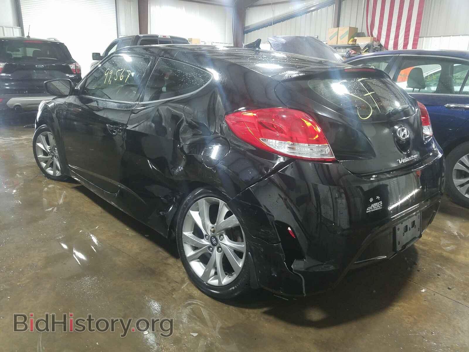 2012 HYUNDAI VELOSTER - VIN: KMHTC6AD1CU080667 - Фото 3