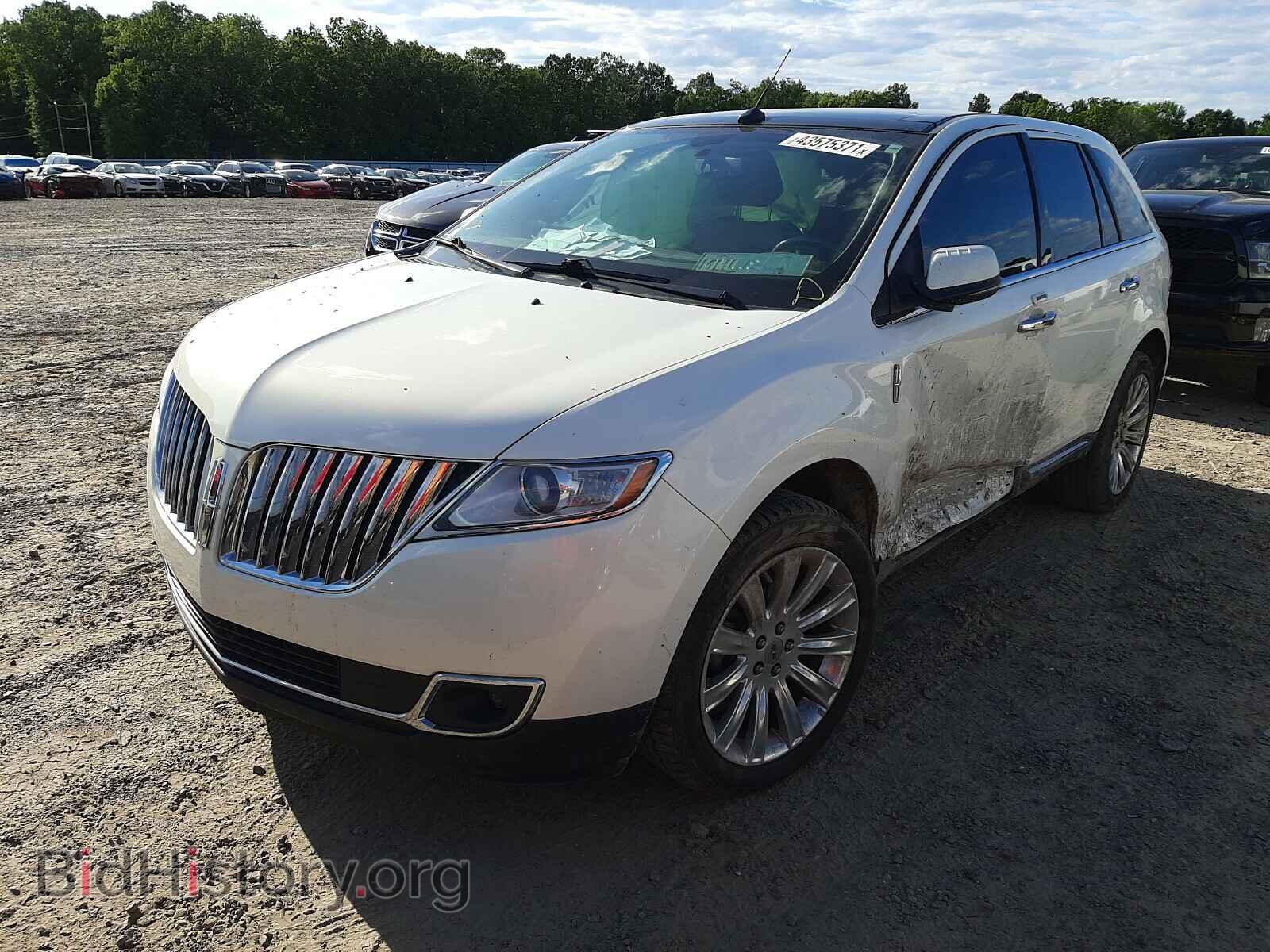 2013 LINCOLN MKX - VIN: 2LMDJ6JK3DBL20533 - Photo 2