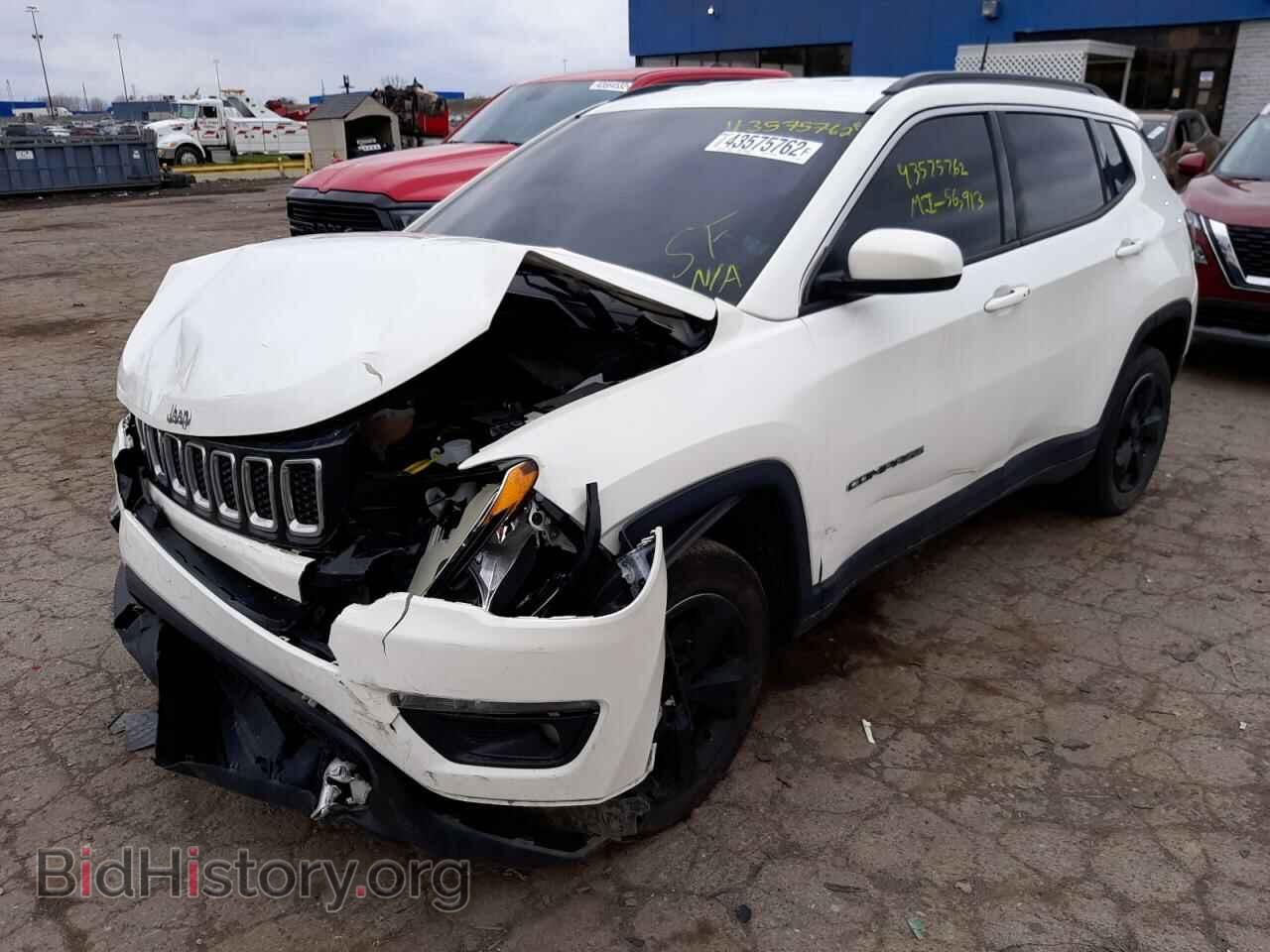 2018 JEEP COMPASS - VIN: 3C4NJDBB1JT206635 - Фото 2