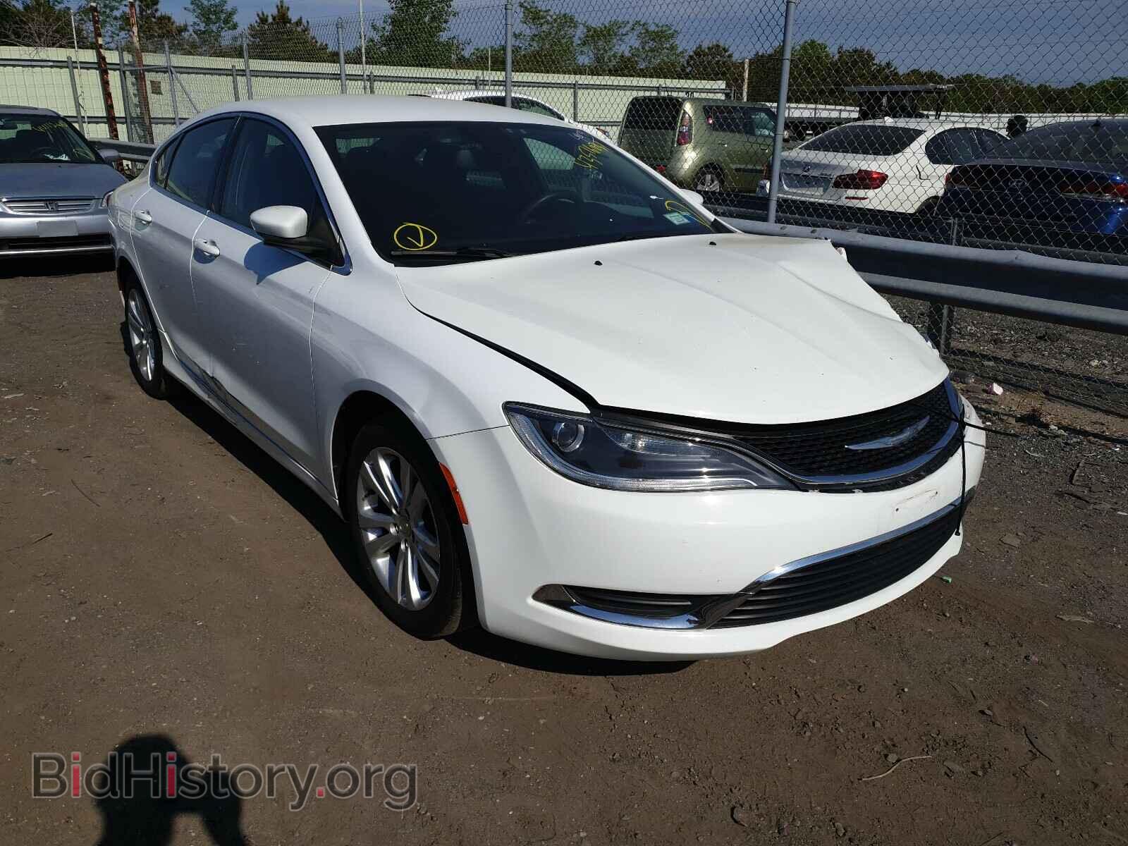 Фотография 1C3CCCAB1FN563239 - CHRYSLER 200 2015