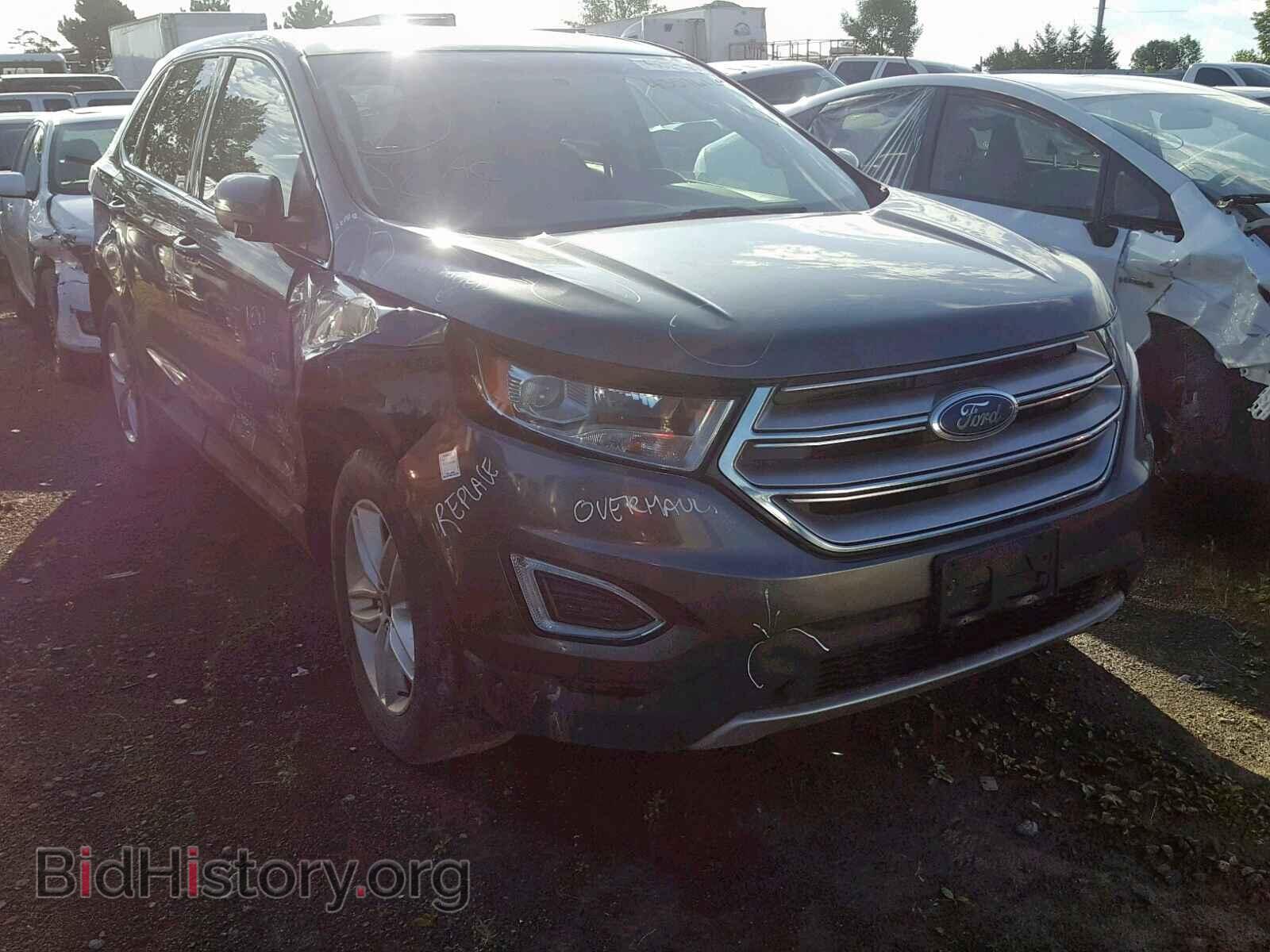 Фотография 2FMTK4J91FBB23725 - FORD EDGE SEL 2015