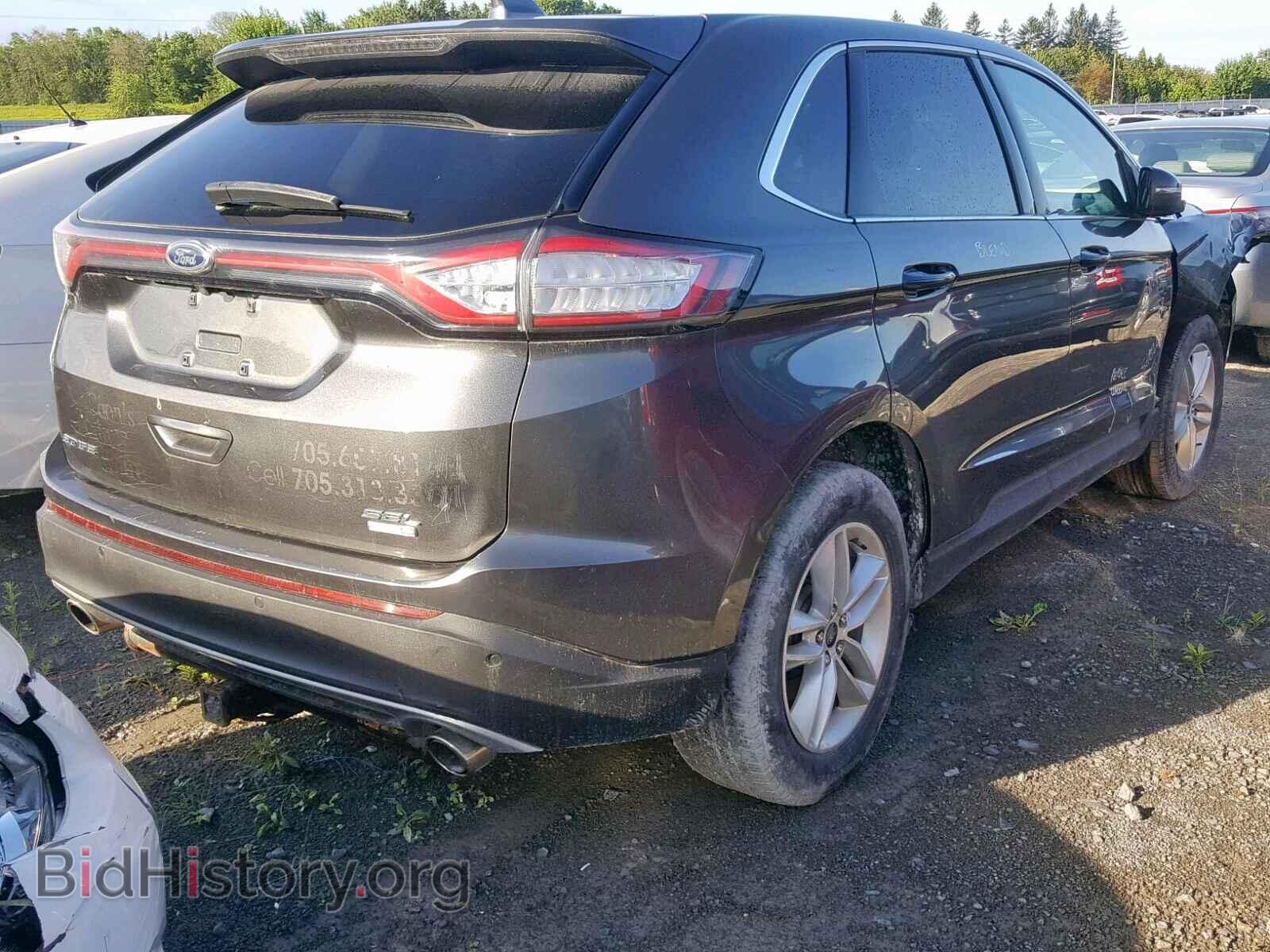 2015 FORD EDGE SEL - VIN: 2FMTK4J91FBB23725 - Photo 4