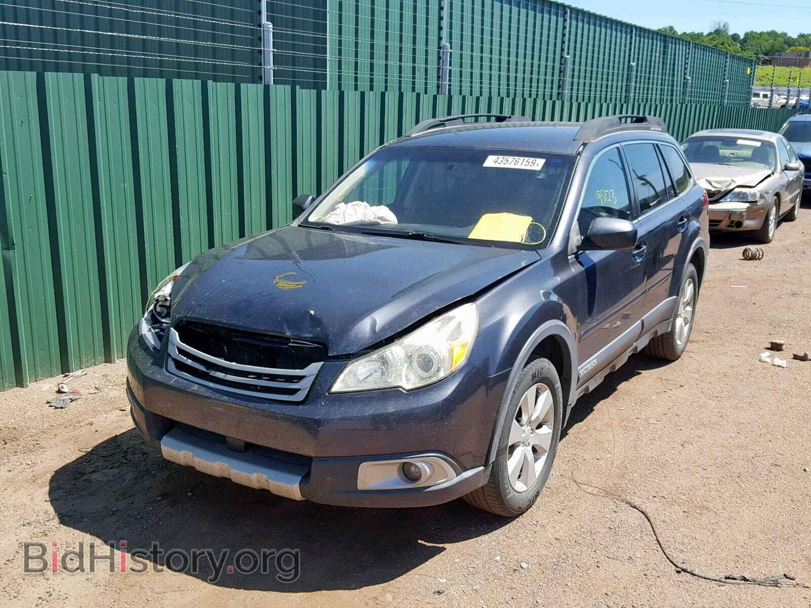 2011 SUBARU OUTBACK 2. - VIN: 4S4BRBJC4B3383845 - Фото 2