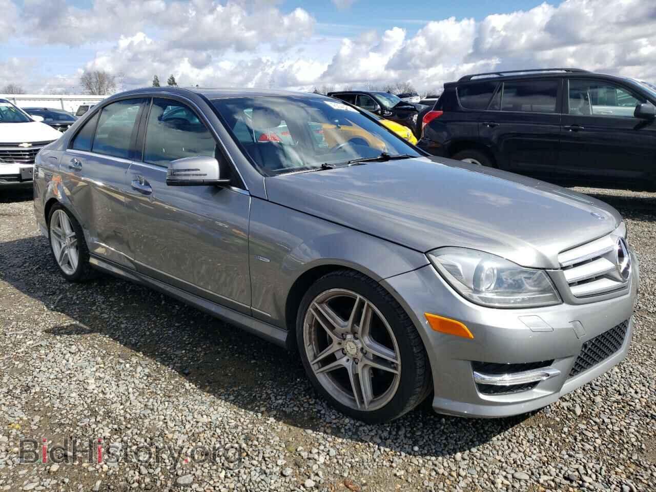 2012 MERCEDES-BENZ C-CLASS - VIN: WDDGF4HB1CR195428 - Фото 4