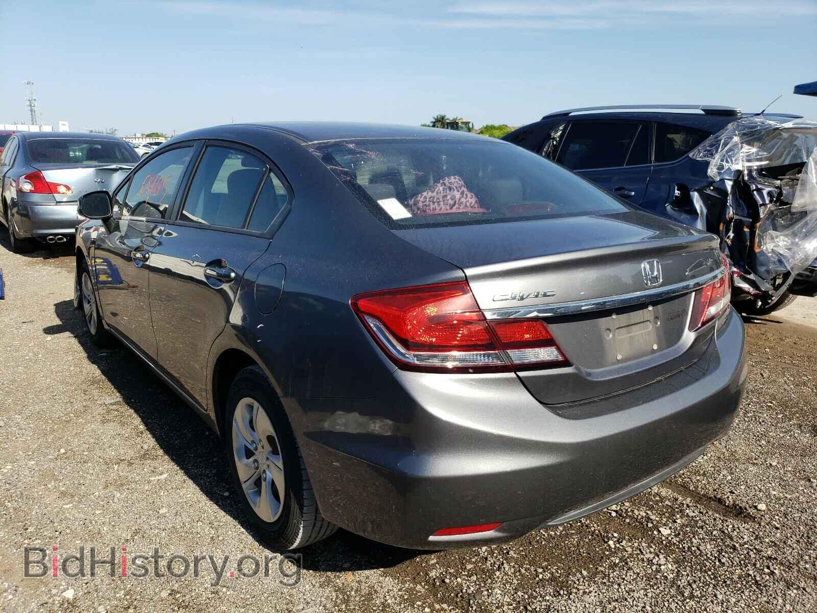 2013 HONDA CIVIC - VIN: 19XFB2E58DE009983 - Фото 3
