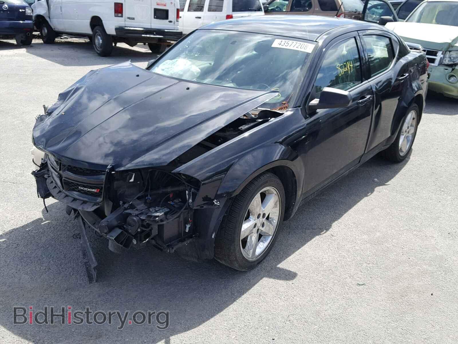 2014 DODGE AVENGER - VIN: 1C3CDZAB7EN233183 - Фото 2