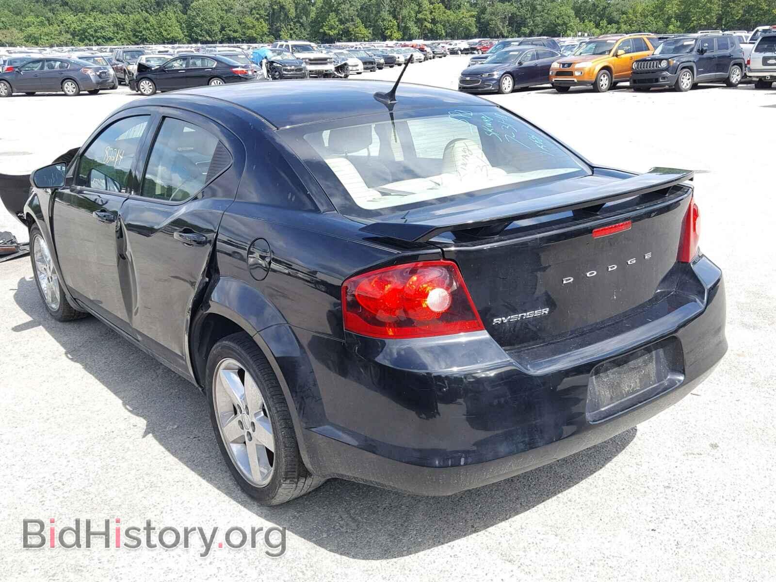 2014 DODGE AVENGER - VIN: 1C3CDZAB7EN233183 - Фото 3