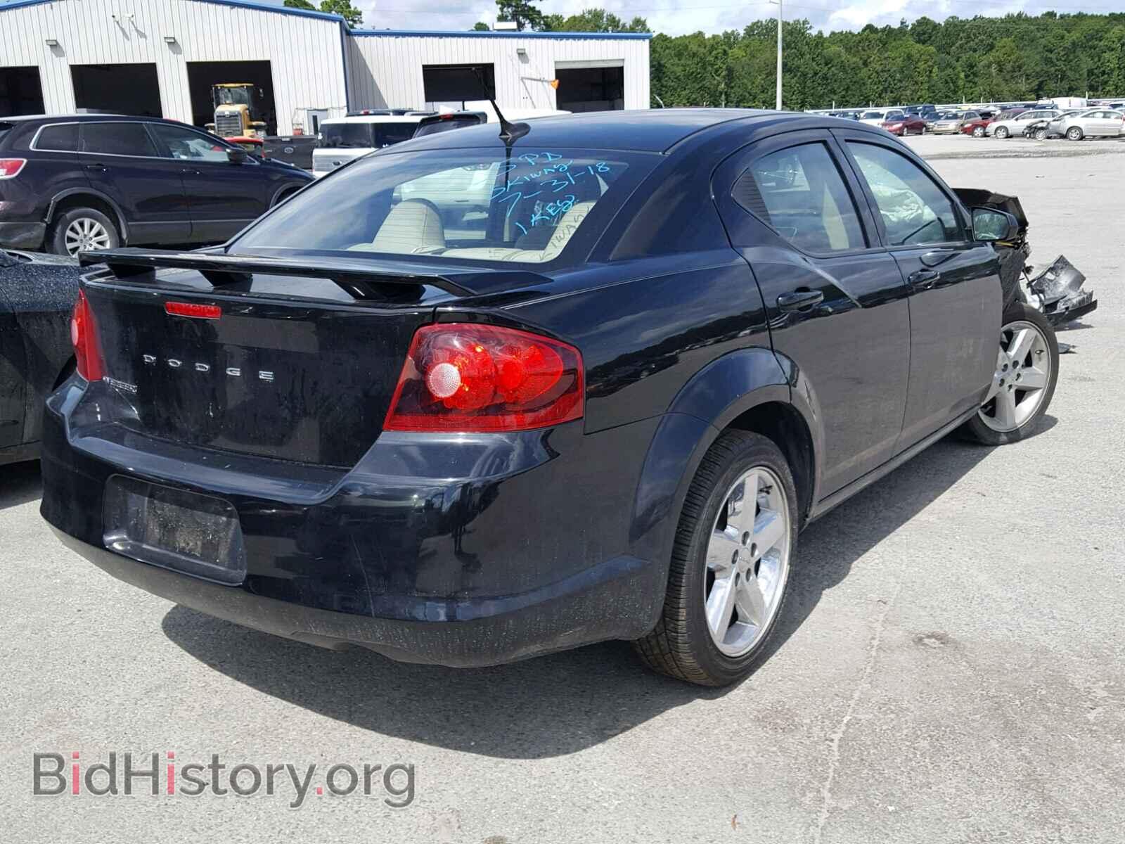 2014 DODGE AVENGER - VIN: 1C3CDZAB7EN233183 - Фото 4