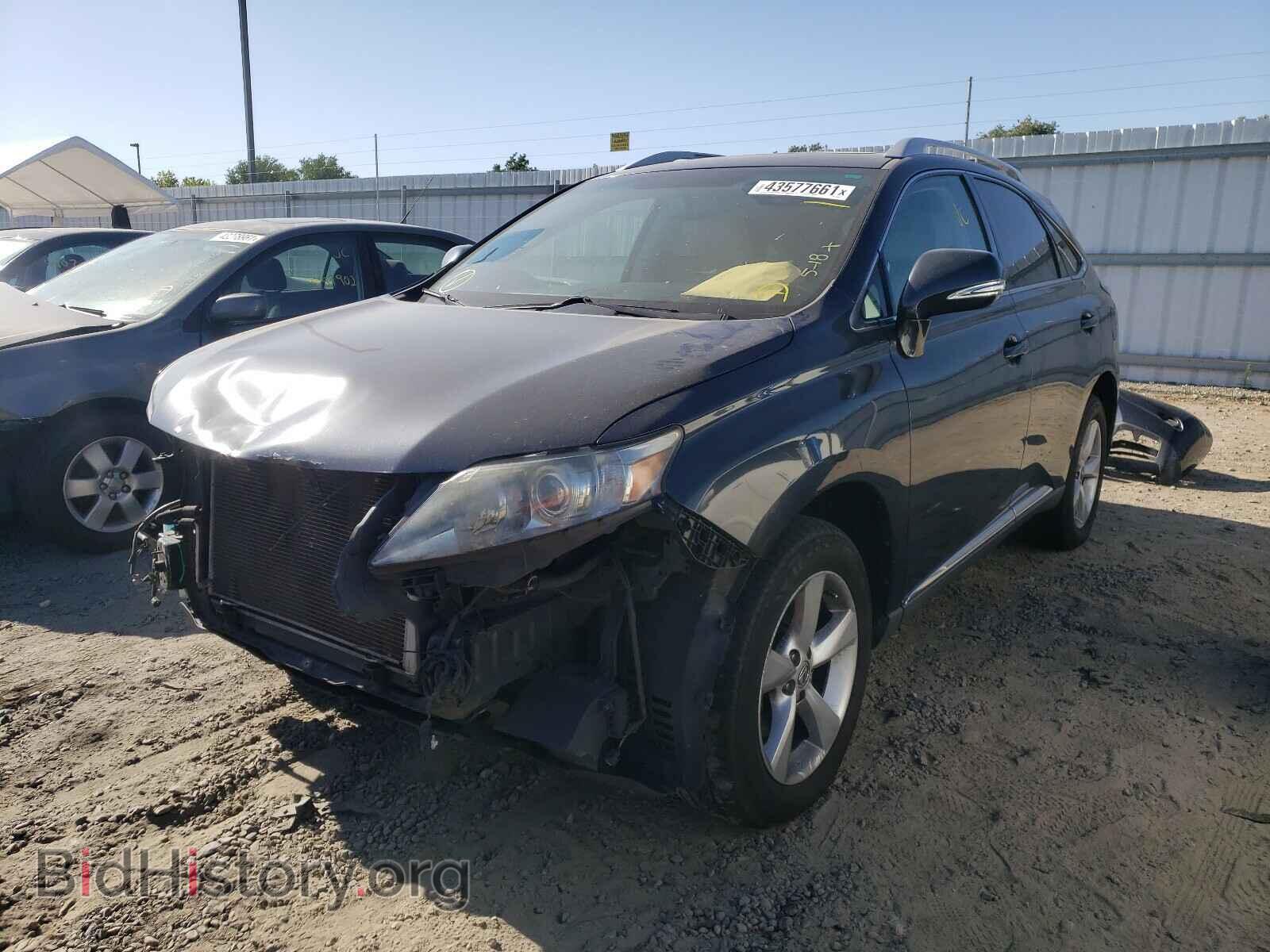 2010 LEXUS RX350 - VIN: 2T2BK1BA0AC010853 - Фото 2