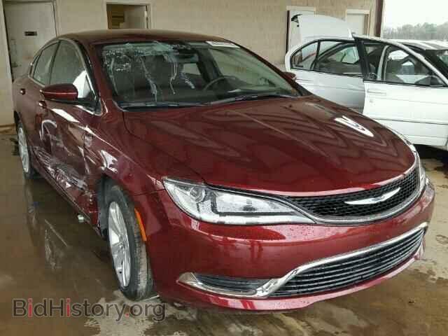 Photo 1C3CCCAB3FN542019 - CHRYSLER 200 2015