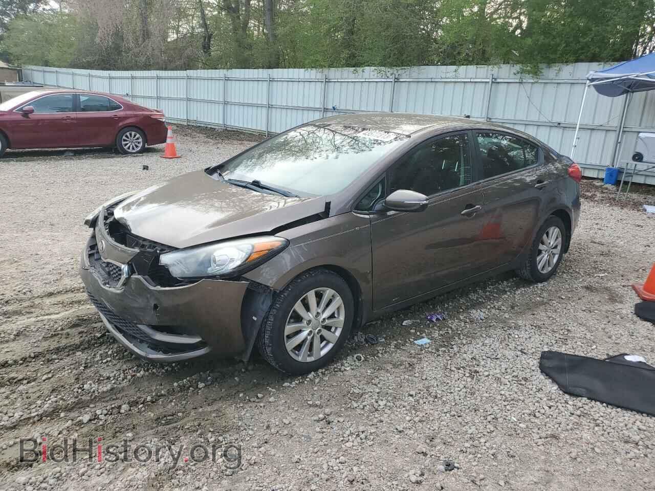 Photo KNAFX4A60E5172374 - KIA FORTE 2014