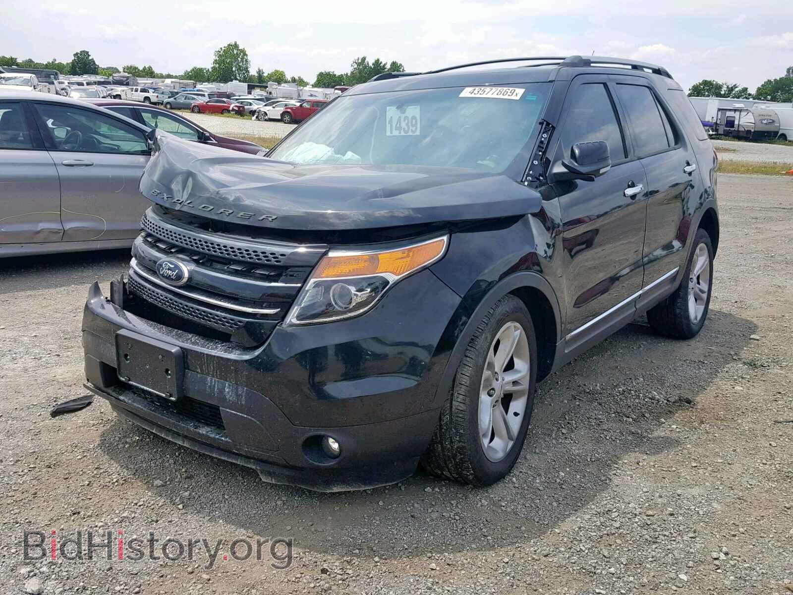 2013 FORD EXPLORER L - VIN: 1FM5K7F84DGA38376 - Фото 2