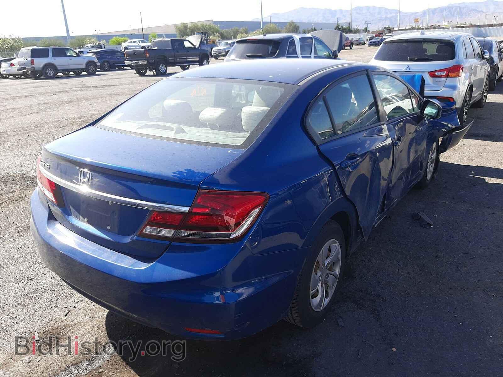 2013 HONDA CIVIC - VIN: 19XFB2F50DE206497 - Фото 4