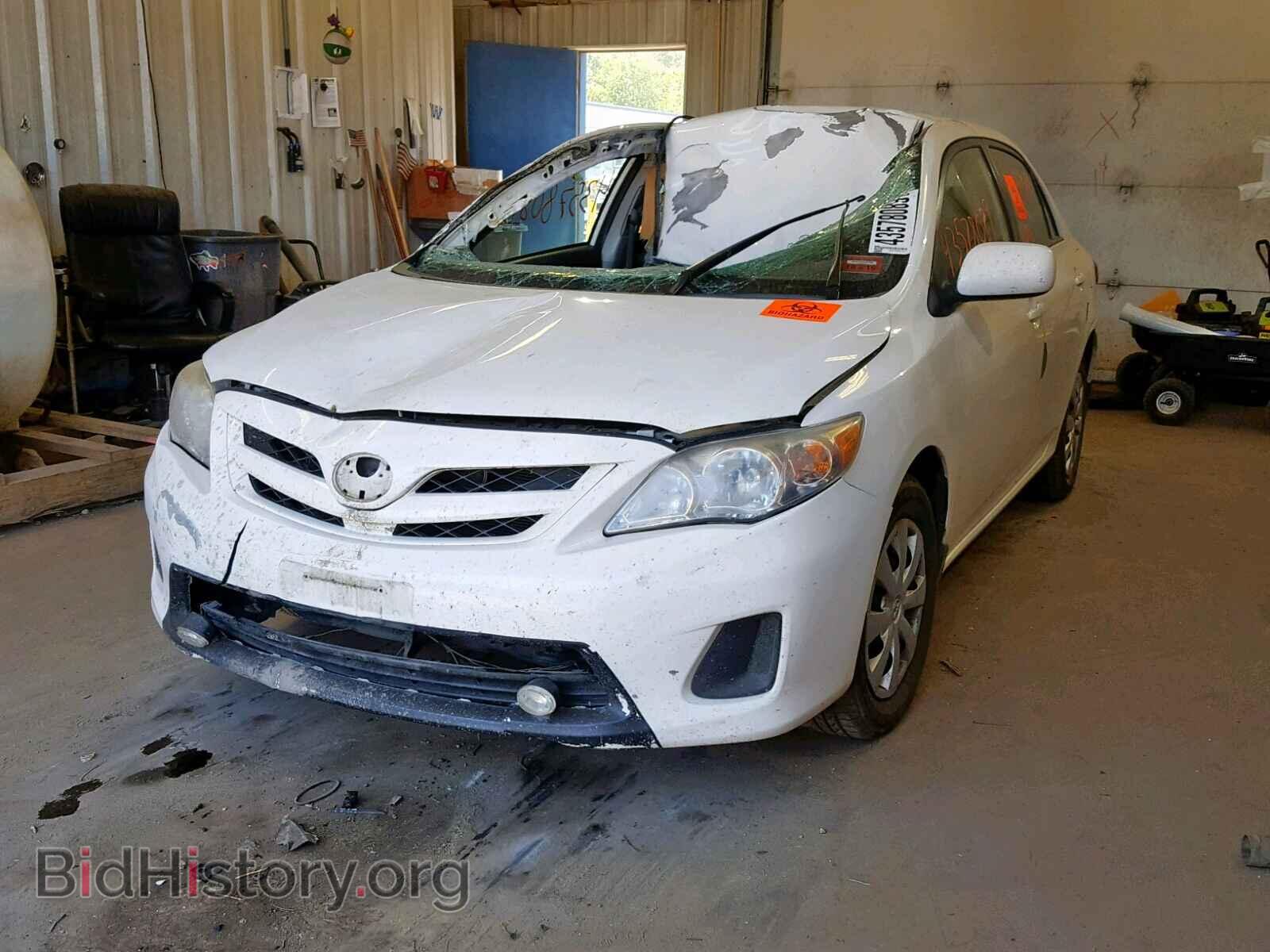2011 TOYOTA COROLLA BA - VIN: 2T1BU4EE7BC587931 - Фото 2