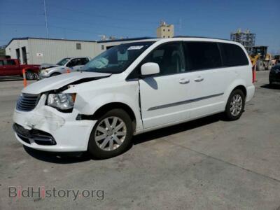 2016 Chrysler MINIVAN Town & COU, white — VIN 2C4RC1BGXGR128146, Copart