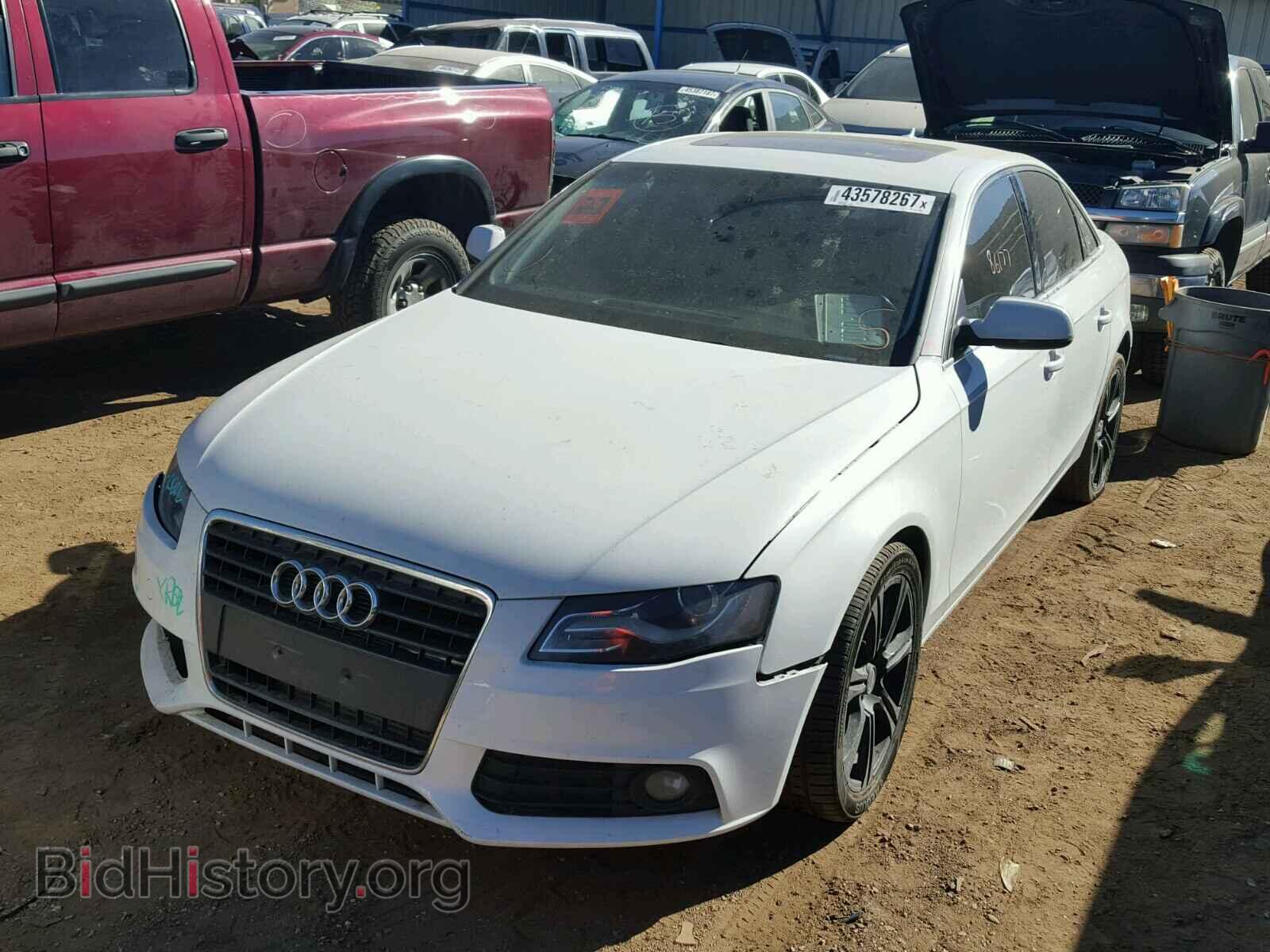 2012 AUDI A4 - VIN: WAUAFAFL8CA073820 - Photo 2