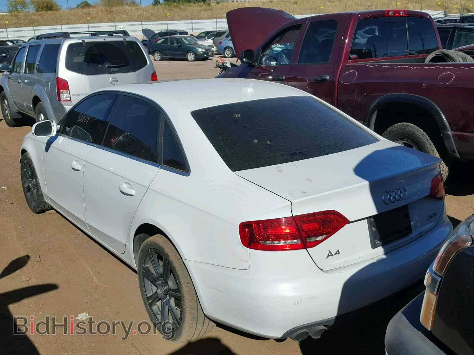 2012 AUDI A4 - VIN: WAUAFAFL8CA073820 - Photo 3
