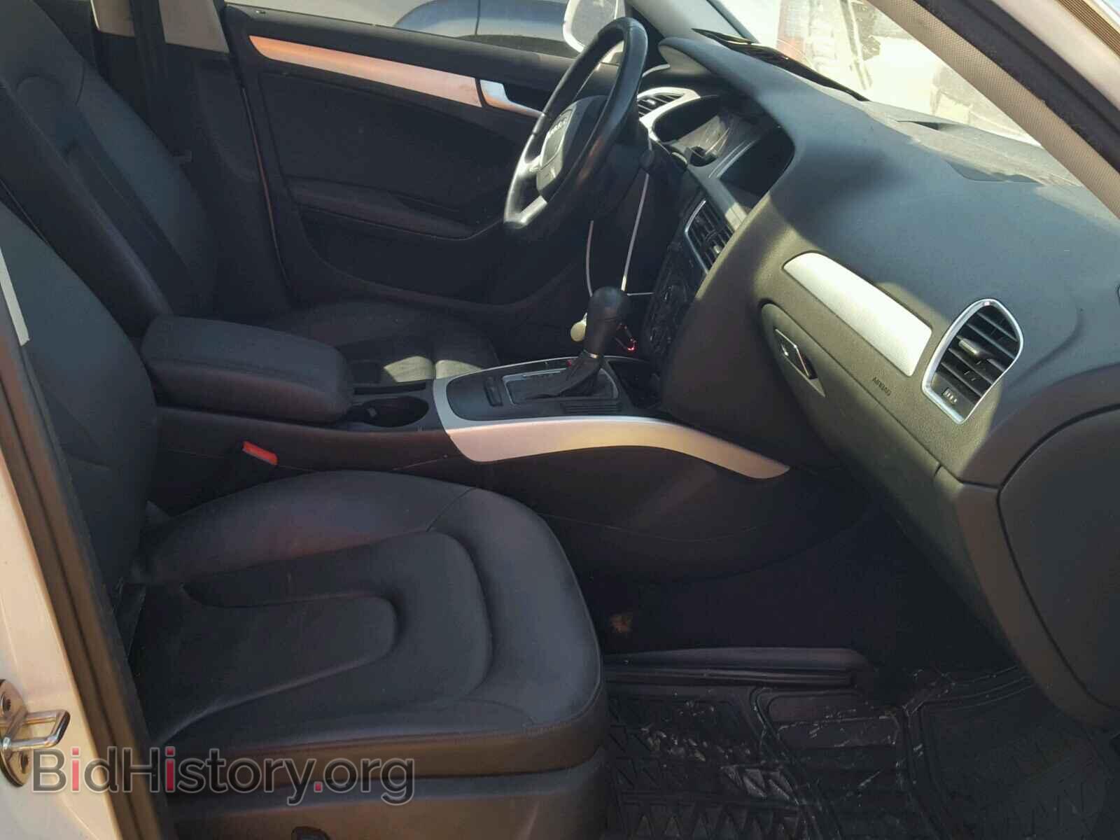 2012 AUDI A4 - VIN: WAUAFAFL8CA073820 - Photo 5