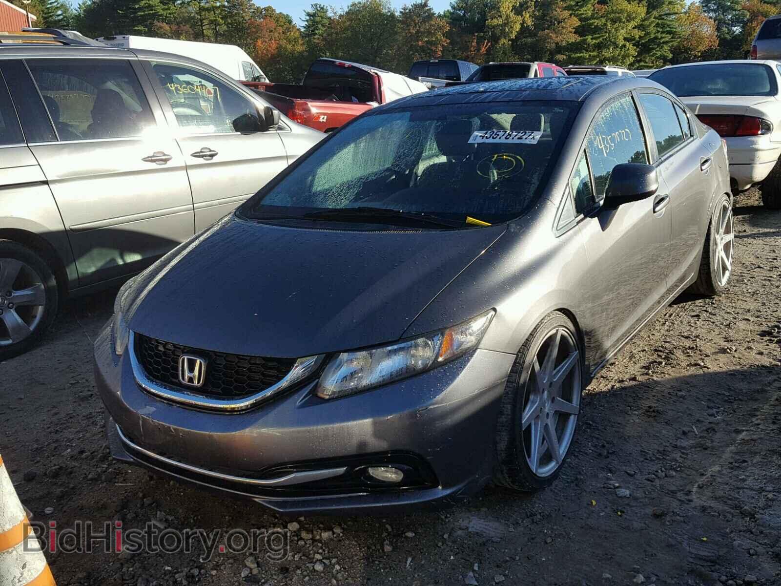 2013 HONDA CIVIC - VIN: 2HGFB2F94DH522185 - Фото 2