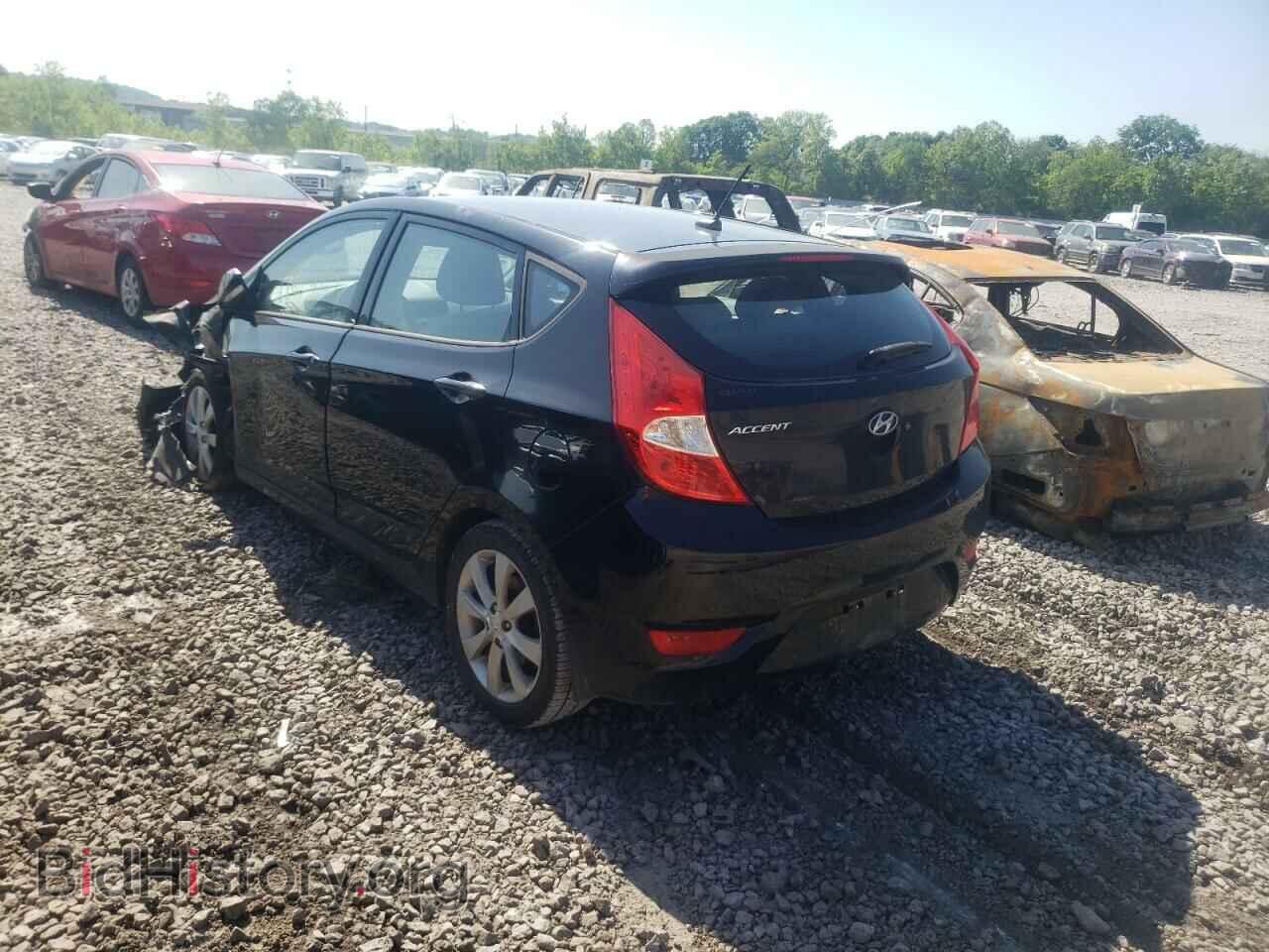 2014 HYUNDAI ACCENT - VIN: KMHCU5AE8EU170885 - Фото 3