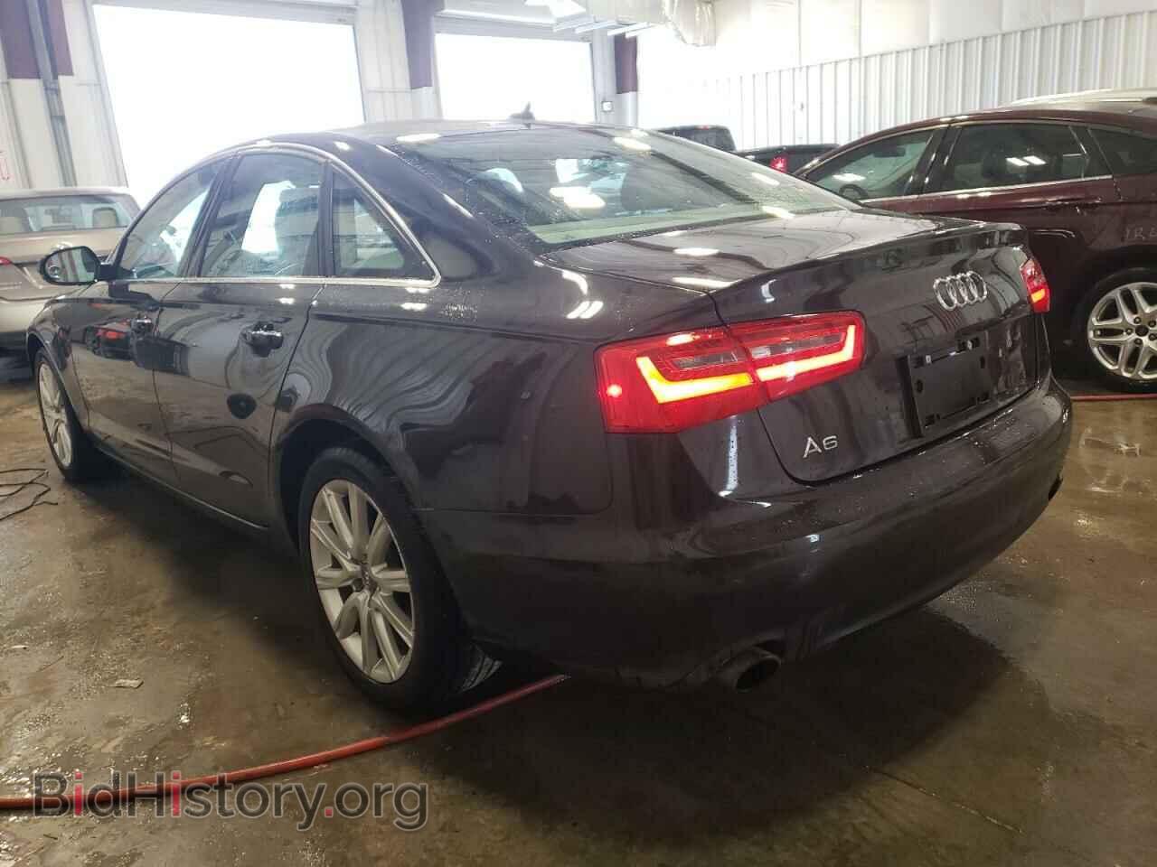 2013 AUDI A6 - VIN: WAUGFAFC1DN117435 - Photo 2