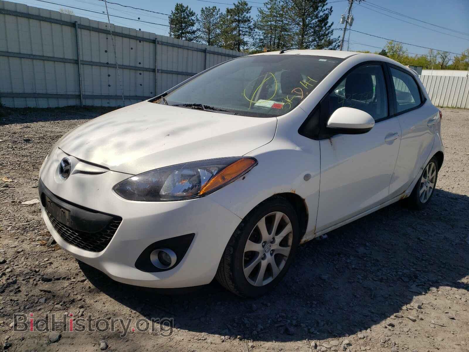 2011 MAZDA 2 - VIN: JM1DE1HZ8B0112012 - Фото 2