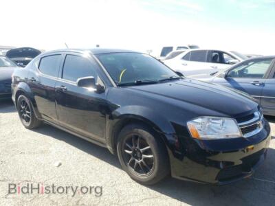 2011 Dodge AVENGER Avenger EX, черный — VIN 1B3BD4FB9BN583561, Copart