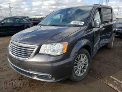2015 Chrysler MINIVAN Town & COU, темно-серый — VIN 2C4RC1CG2FR554877, Copart
