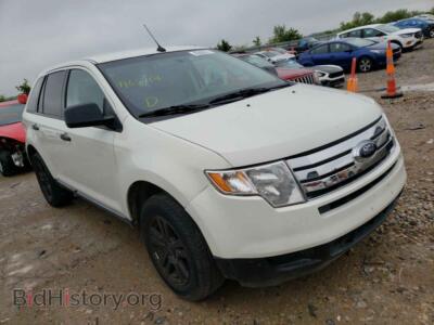 2009 Ford EDGE Edge SE, белый — VIN 2FMDK36C69BA65764, Copart