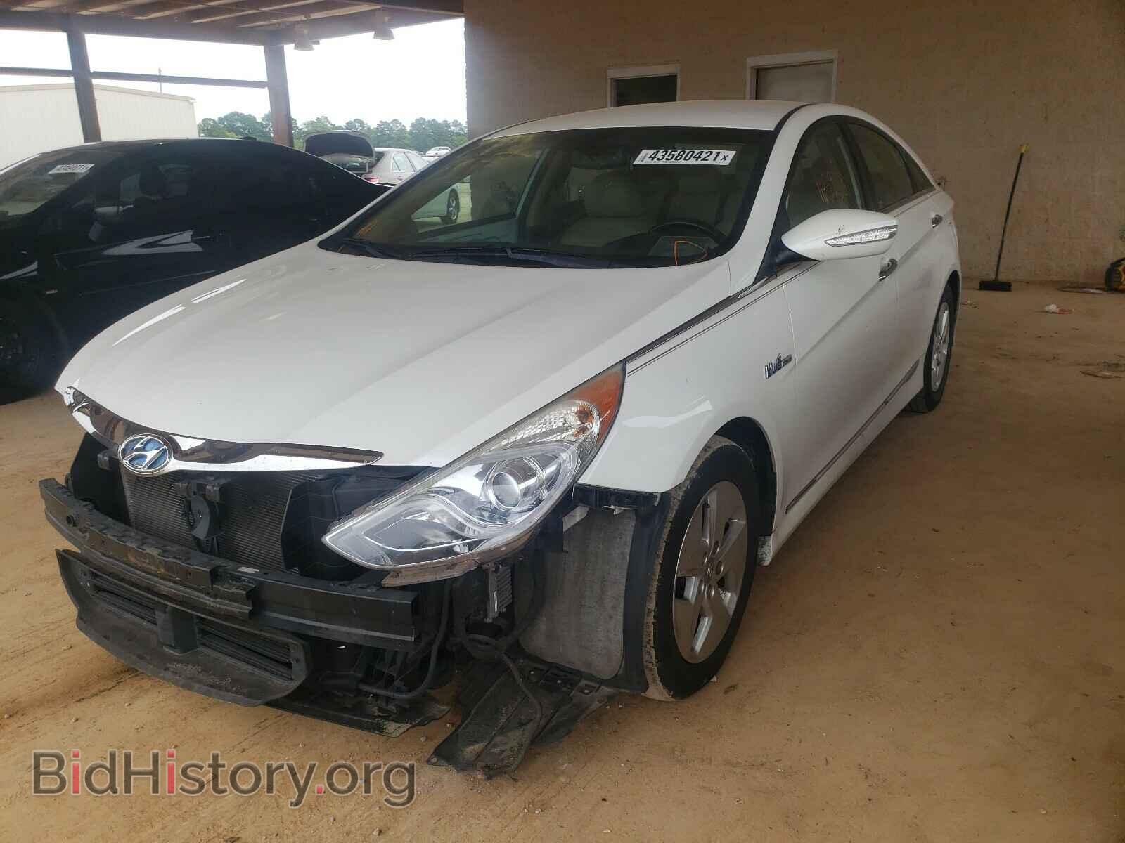 2012 HYUNDAI SONATA - VIN: KMHEC4A49CA047253 - Фото 2