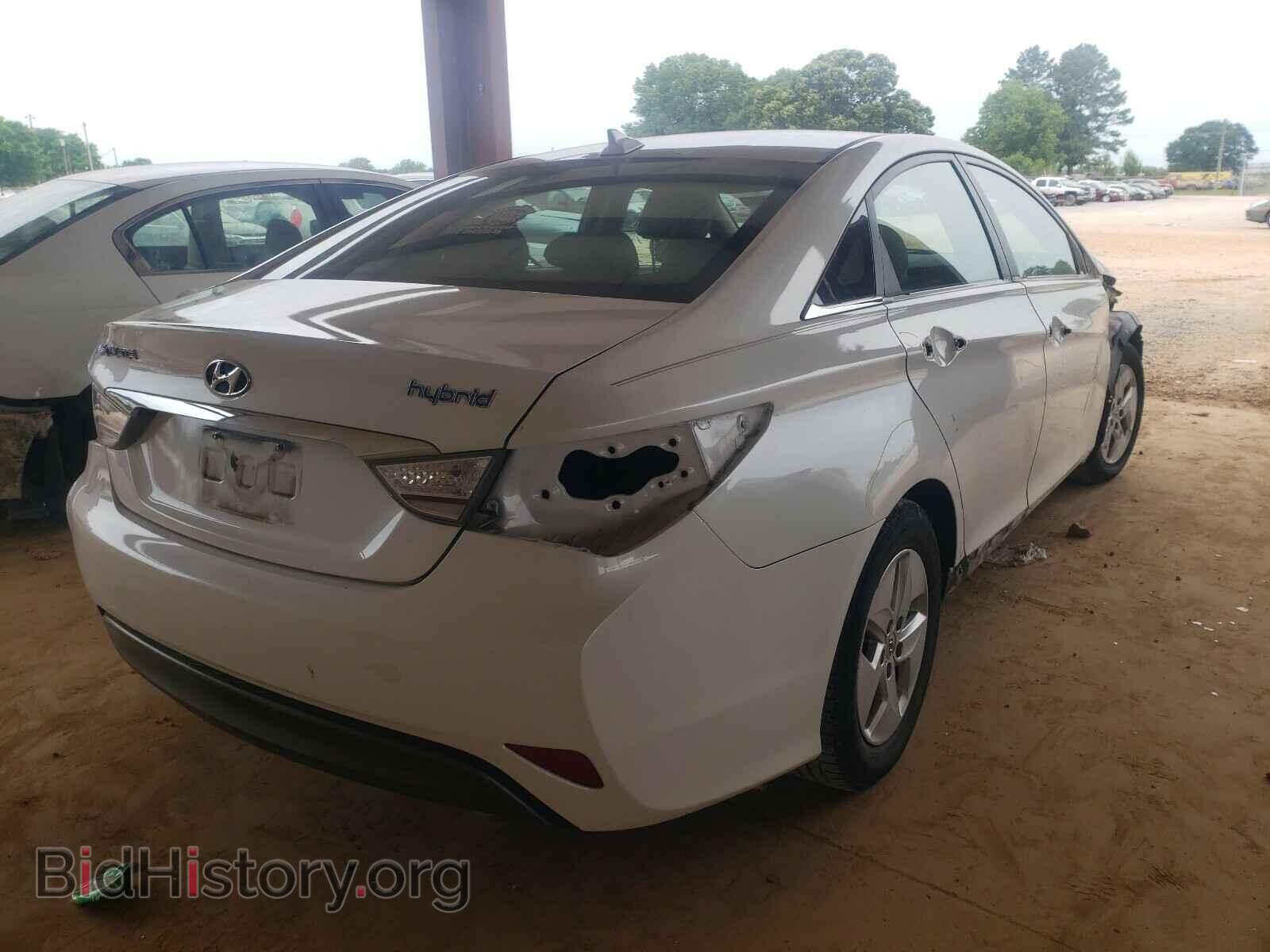2012 HYUNDAI SONATA - VIN: KMHEC4A49CA047253 - Фото 4