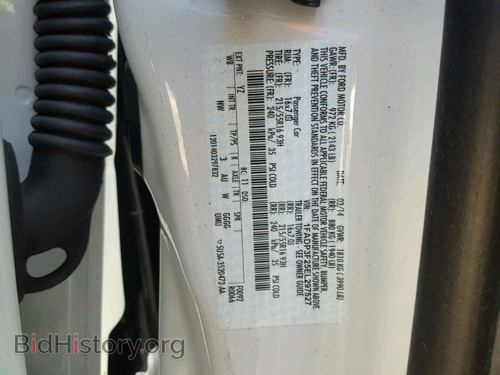 2014 FORD FOCUS - VIN: 1FADP3F25EL297527 - Photo 10