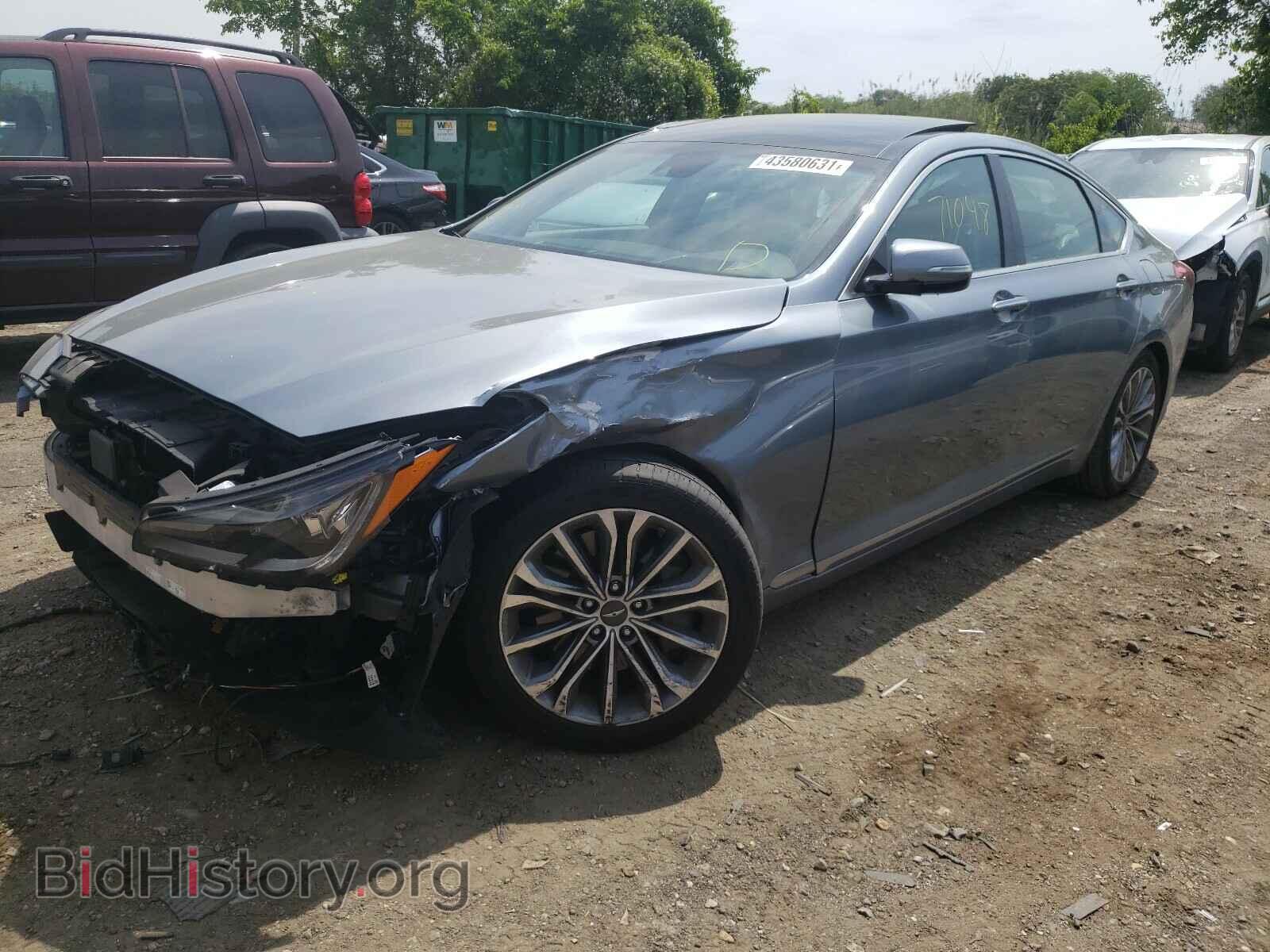2017 GENESIS G80 - VIN: KMHGN4JE4HU211655 - Фото 2
