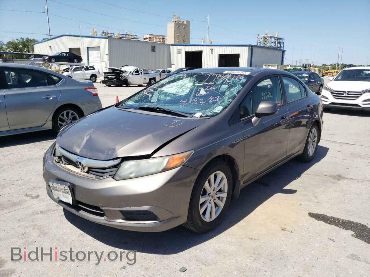 2012 HONDA CIVIC - VIN: 19XFB2F84CE056158 - Фото 2