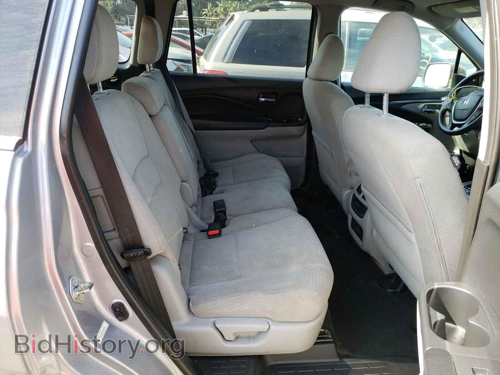 2016 HONDA PILOT - VIN: 5FNYF5H4XGB030186 - Фото 6