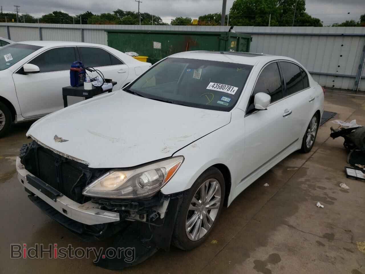 2012 HYUNDAI GENESIS - VIN: KMHGC4DF5CU165997 - Фото 2