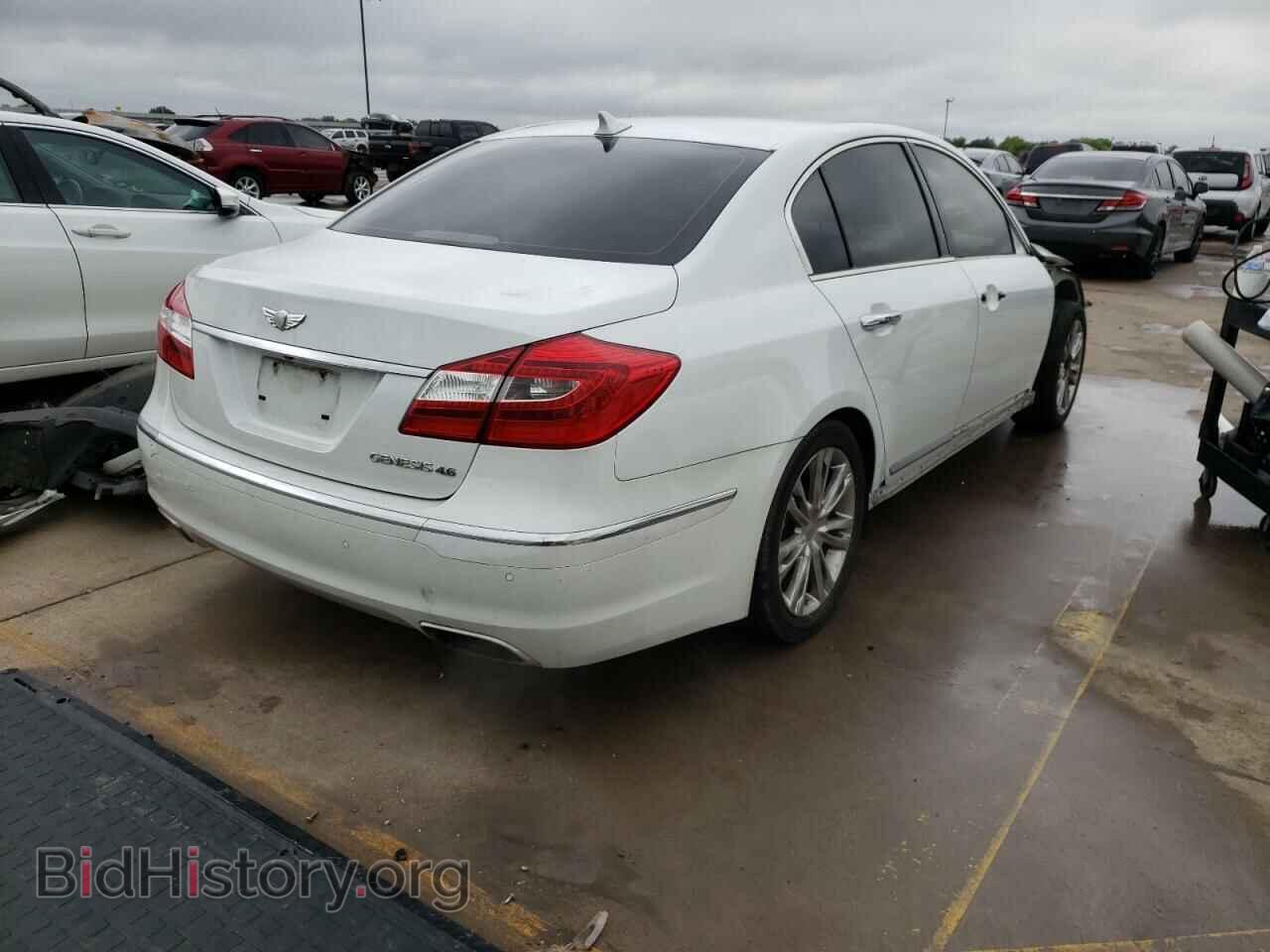 2012 HYUNDAI GENESIS - VIN: KMHGC4DF5CU165997 - Фото 4
