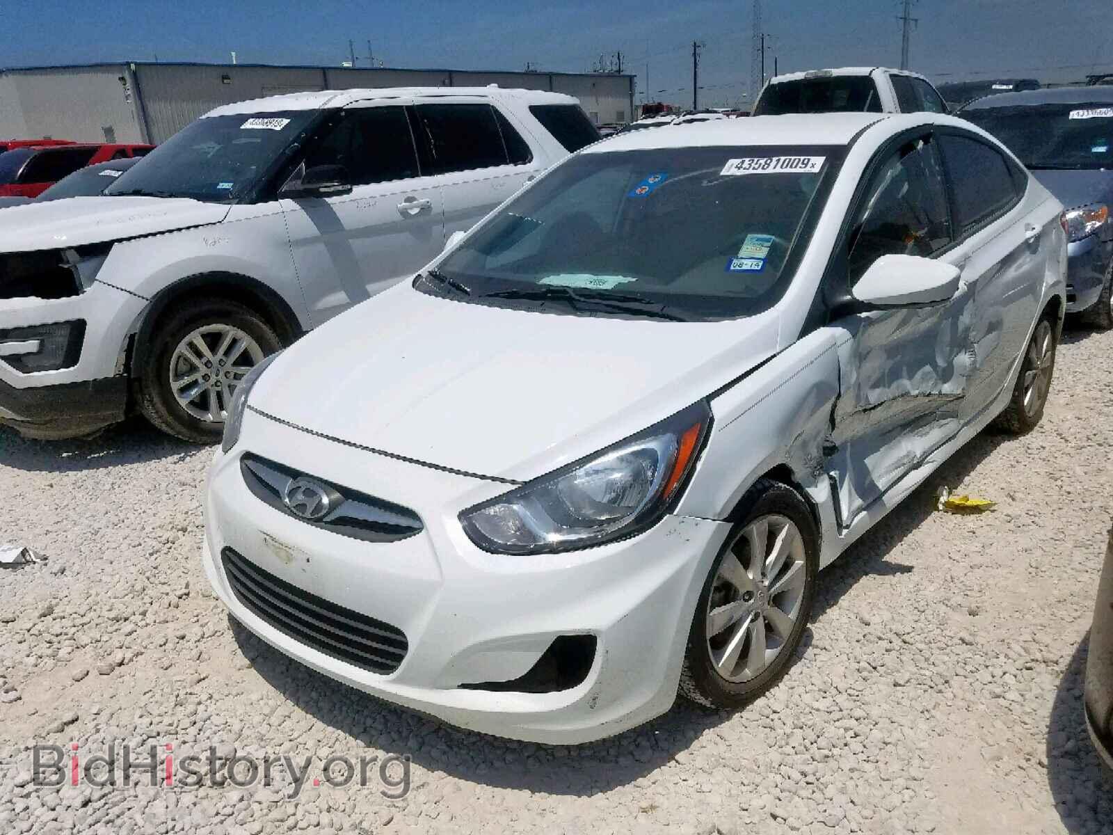 2013 HYUNDAI ACCENT - VIN: KMHCU4AE2DU455705 - Фото 2
