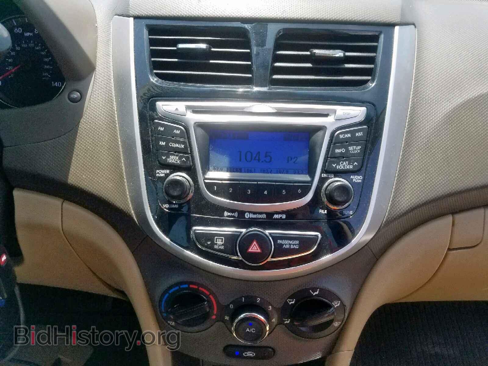 2013 HYUNDAI ACCENT - VIN: KMHCU4AE2DU455705 - Фото 9