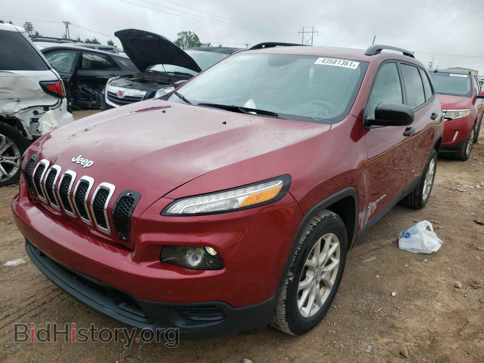 2017 JEEP CHEROKEE - VIN: 1C4PJLAB4HW641982 - Фото 2