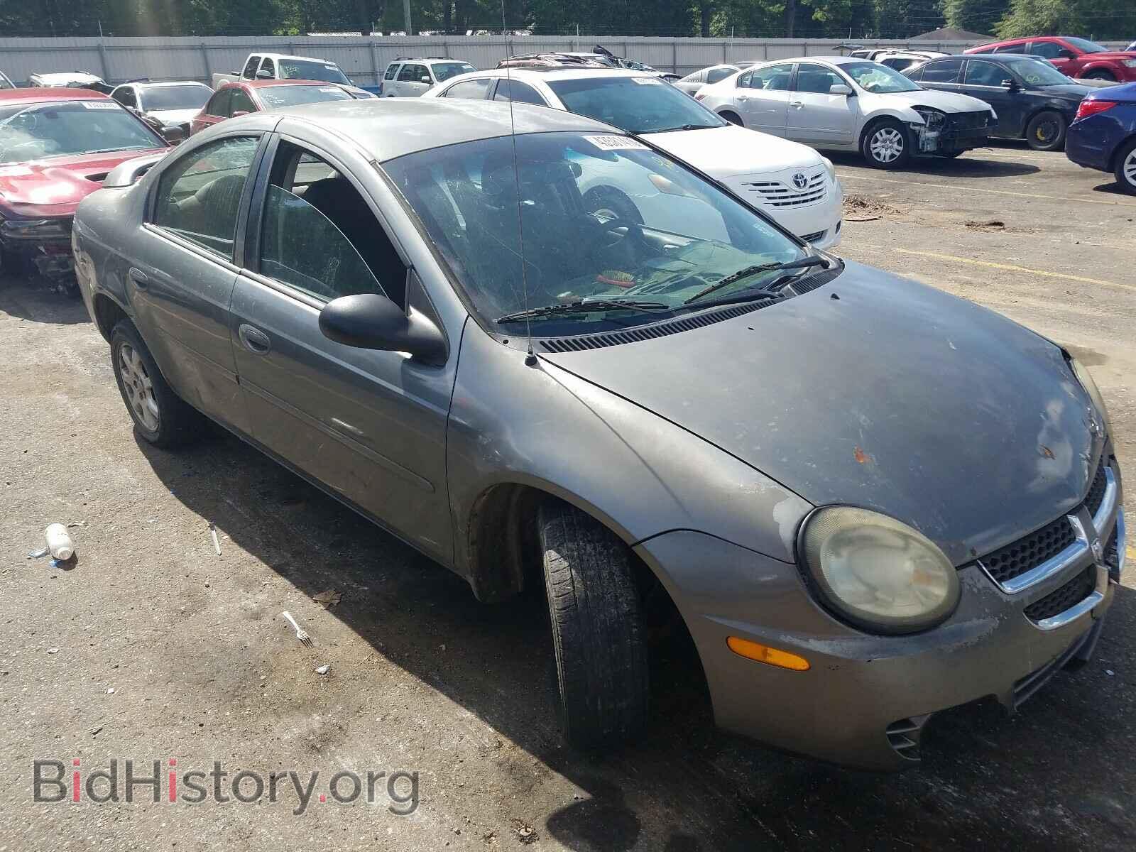 Photo 1B3ES56C75D282704 - DODGE NEON 2005